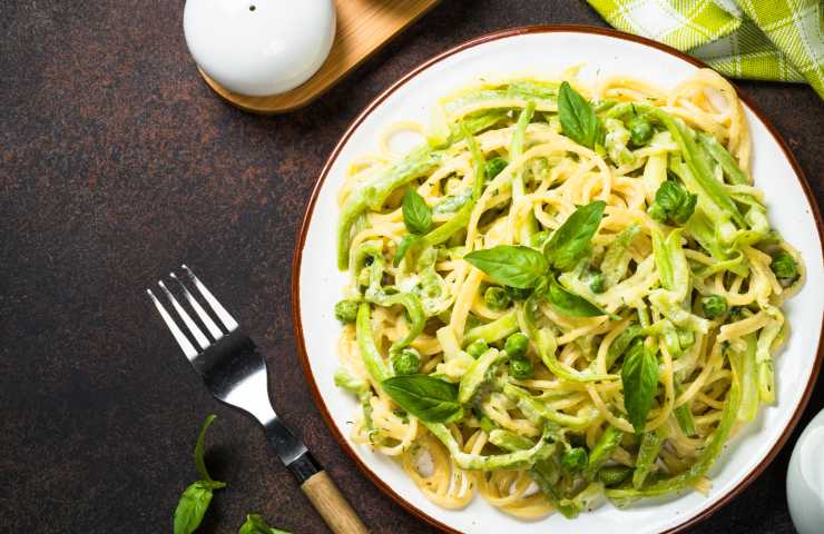 pasta zucchine parmigiano