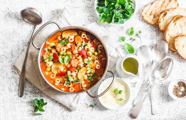 minestra zucchine ricetta