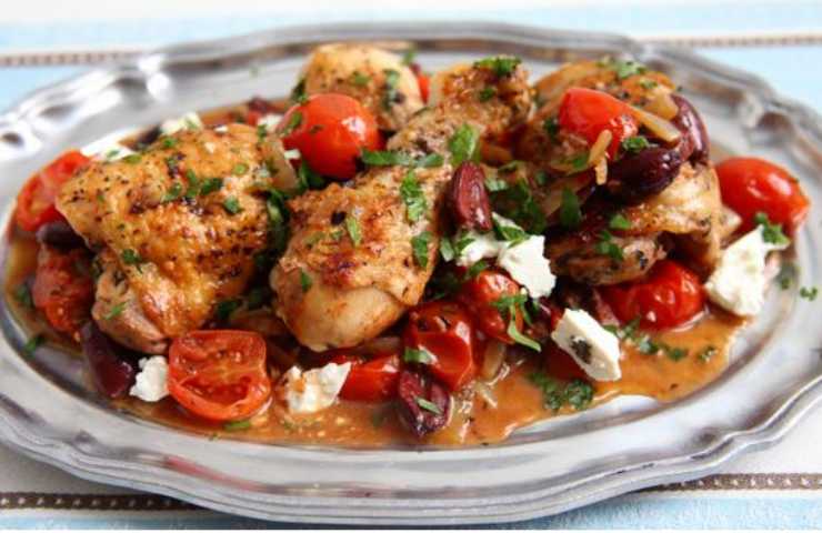 pollo mediterranea ricetta