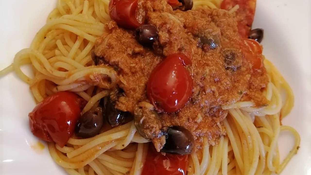 Spaghetti tonno