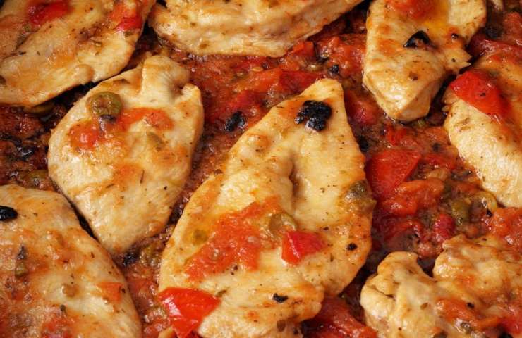 ricetta pollo mediterranea