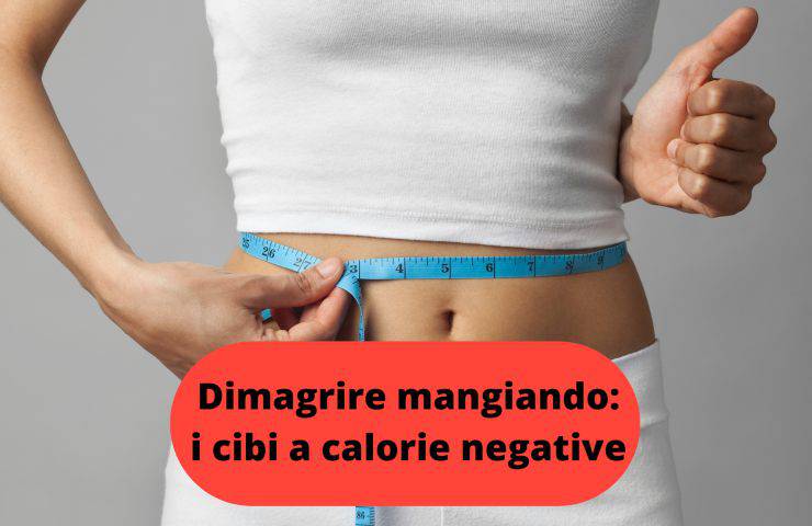 cibi calorie negative quali sono