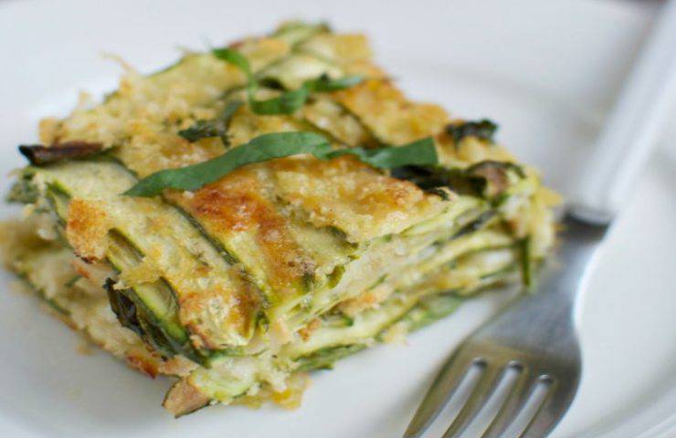 lasagne zucchine ricetta