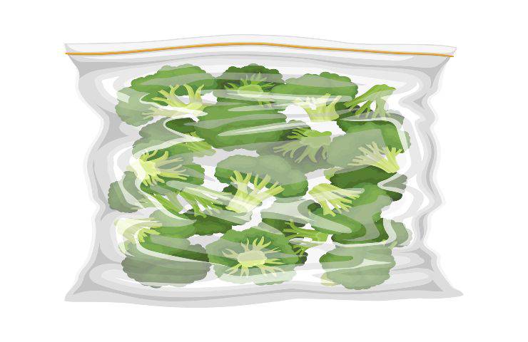 insalata zucchine metodo sacchetto ricetta