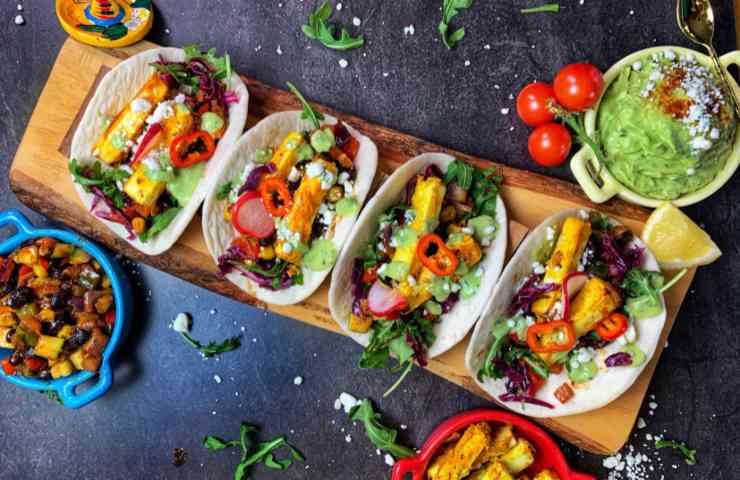 tacos verdure ricetta