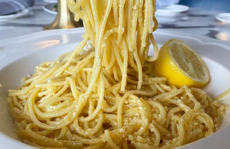Spaghetti limone