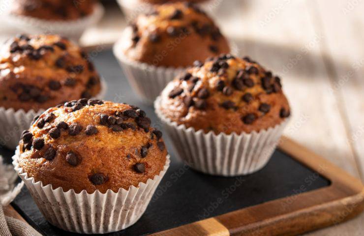 ricetta muffin cioccolato noci