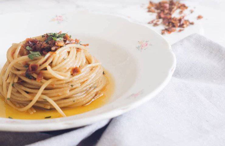 Spaghetti trappittara ricetta