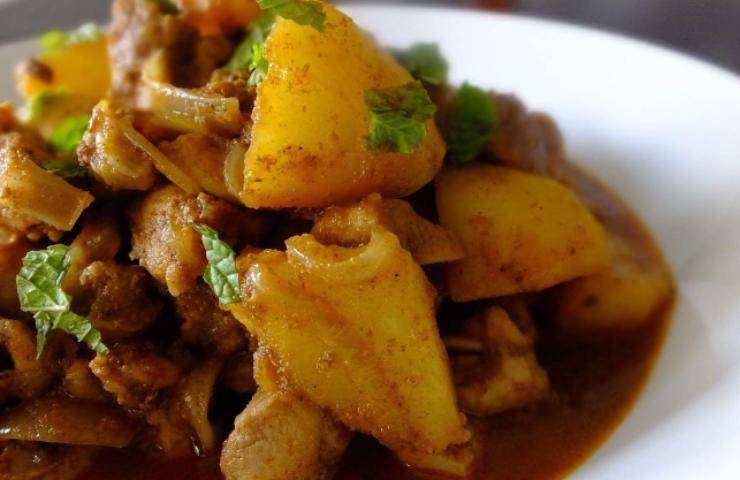 Patate curry 