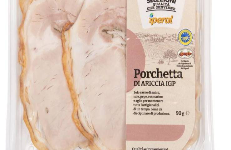 Porchetta d'Aricchia Igp richiamata mercato rischio microbiologico