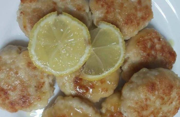 Polpette limone ricetta