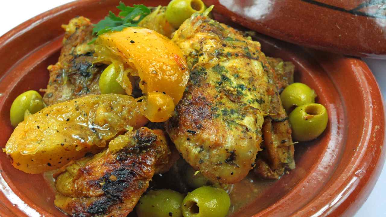 pollo con le olive ricetta