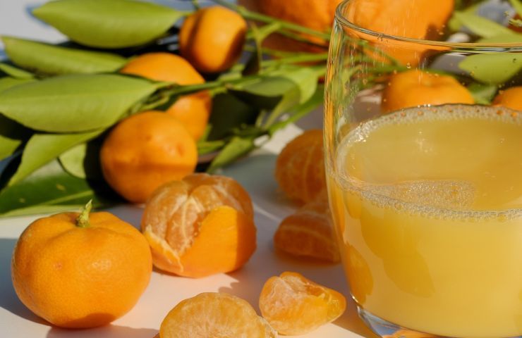succo di mandarino