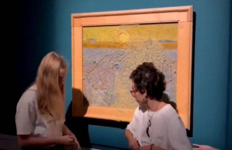 Zuppa su quadro Roma Van Gogh