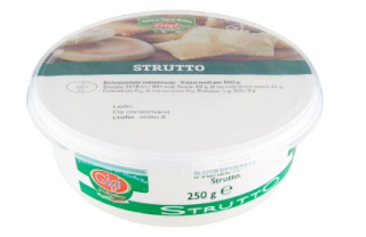 Gigi il Salumificio srl, with the name Strutto jar of 250 gr
