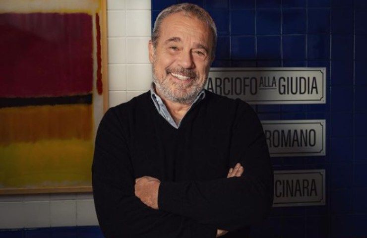 L'attore Claudio Amendola nel suo ristorante
