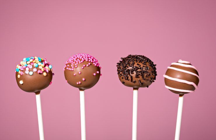 cioccolato stecco lollipops