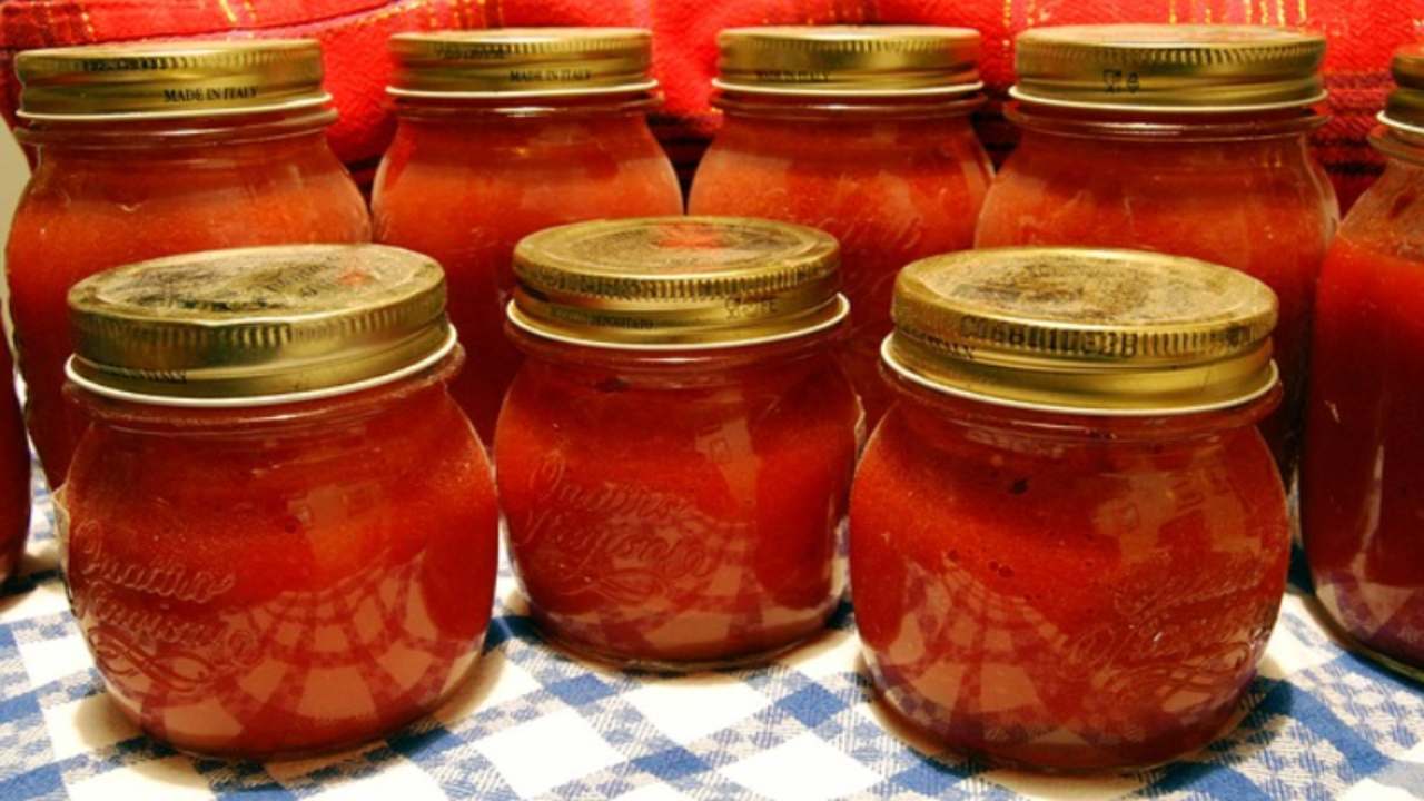 salsa pomodoro botulino
