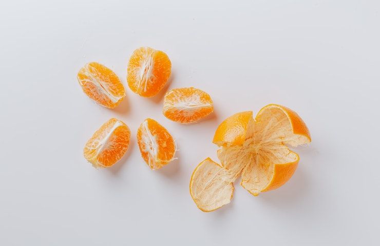 come riutilizzare bucce di mandarino