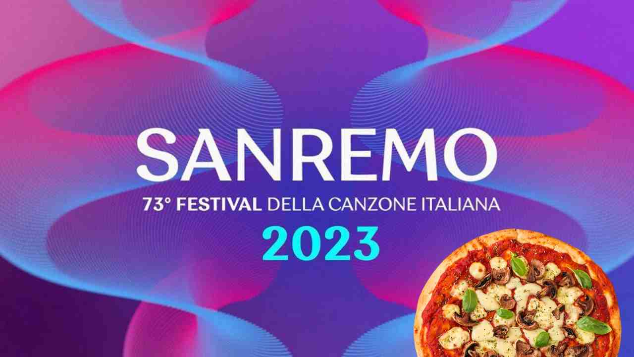 Festival di Sanremo 2023 pizza stellata Gianfranco Carbonaro