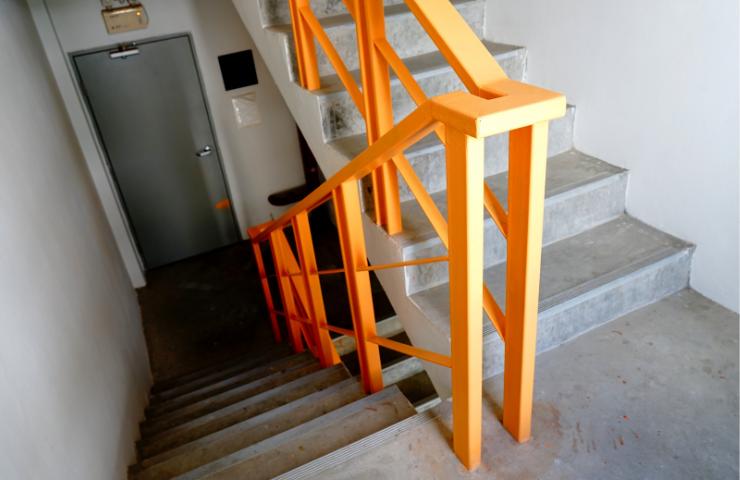 Le scale di un condominio