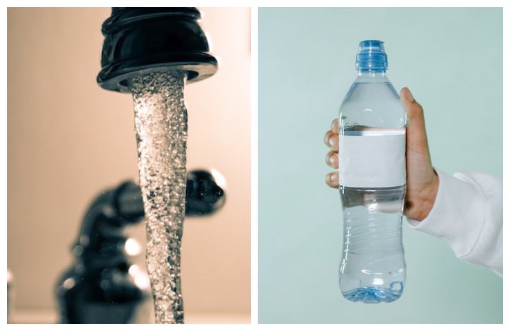 acqua rubinetto vs bottiglia