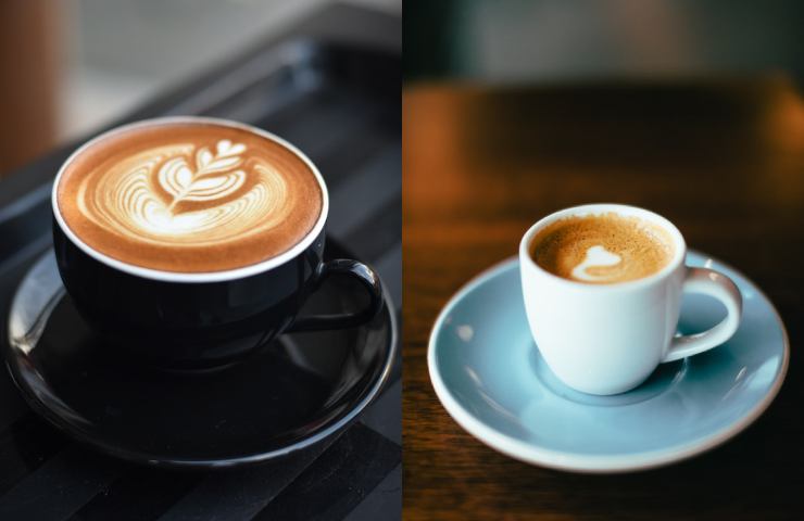 cappuccino vs caffè latte