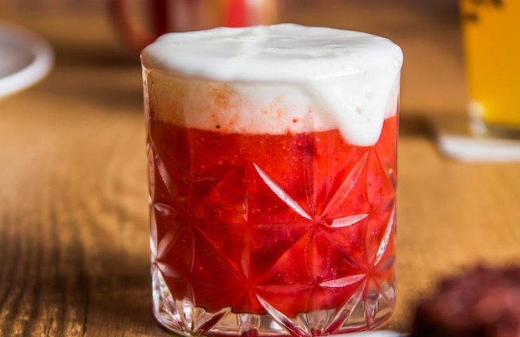 cocktail analcolico fragole
