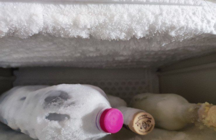Olio nel freezer