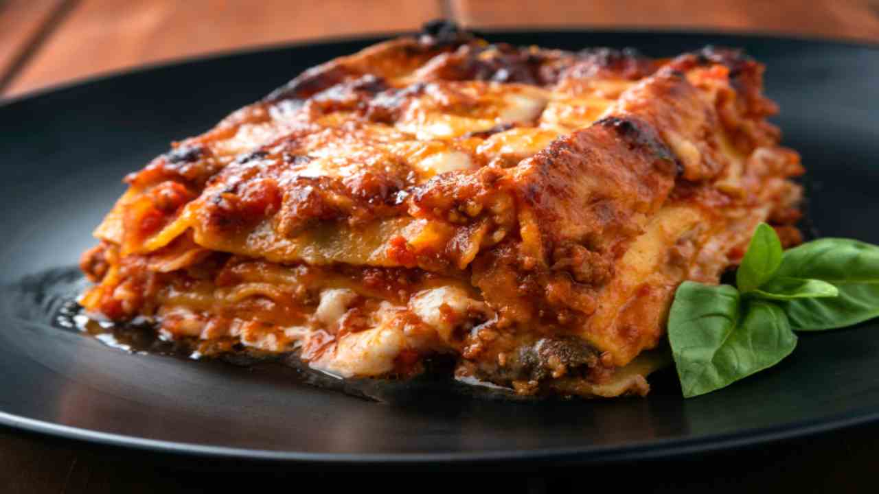 lasagne senza besciamella ricetta