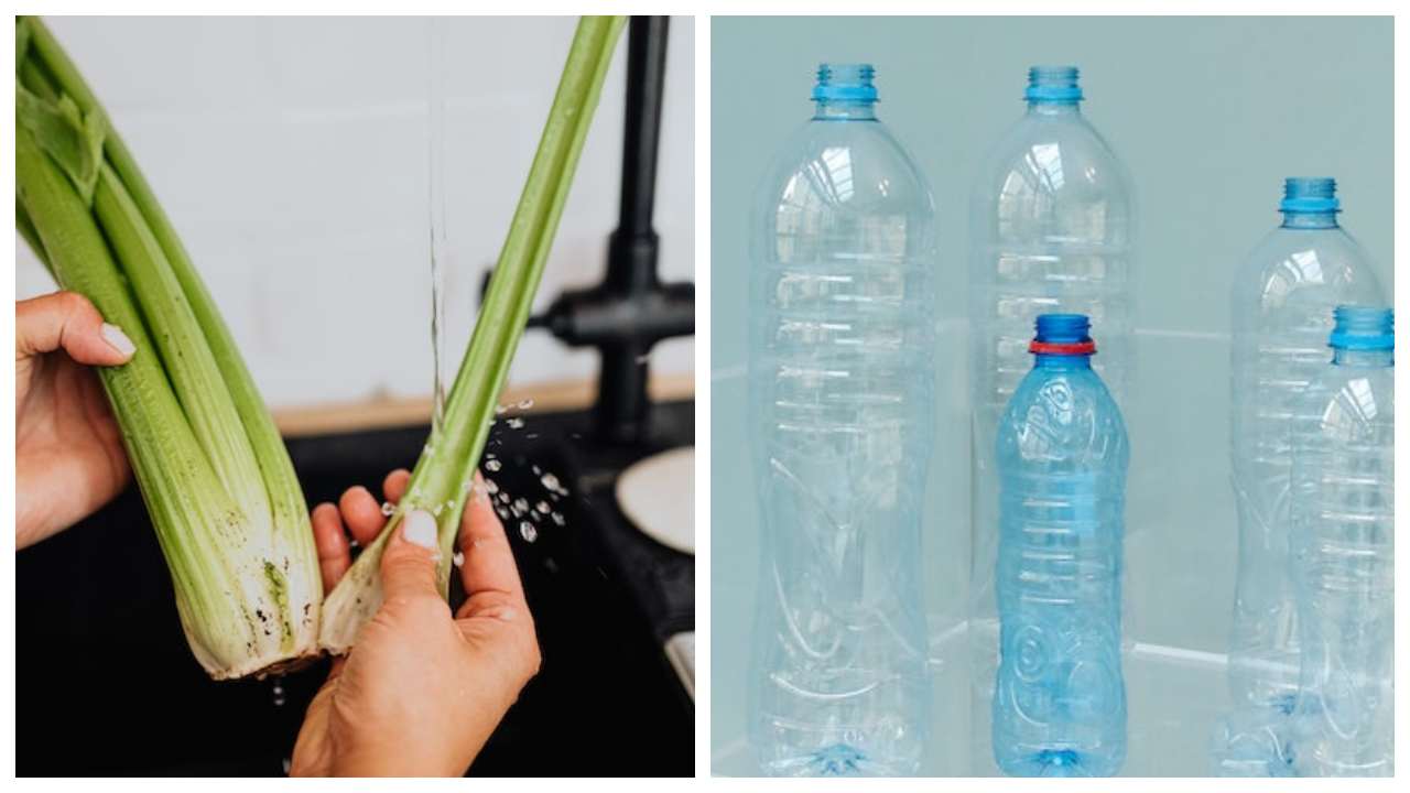 riciclare bottiglie plastica
