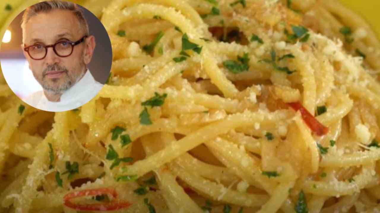 spaghetti aglio olio peperoncino Barbieri