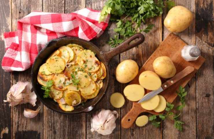 sformato patate pomodoro mozzarella ricetta