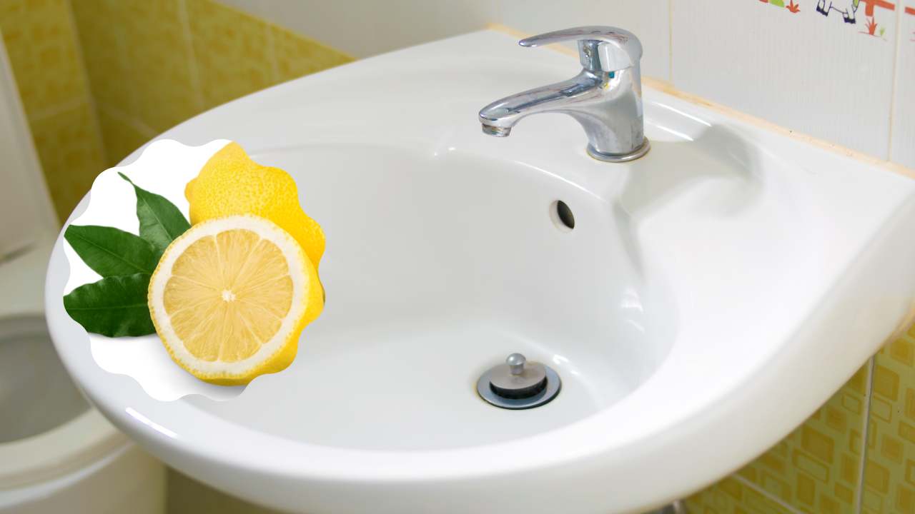limone sul lavandino pulizie casa rimedi