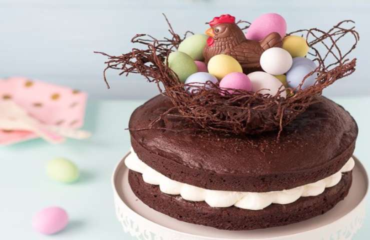 torta nido Pasqua chiarapassion