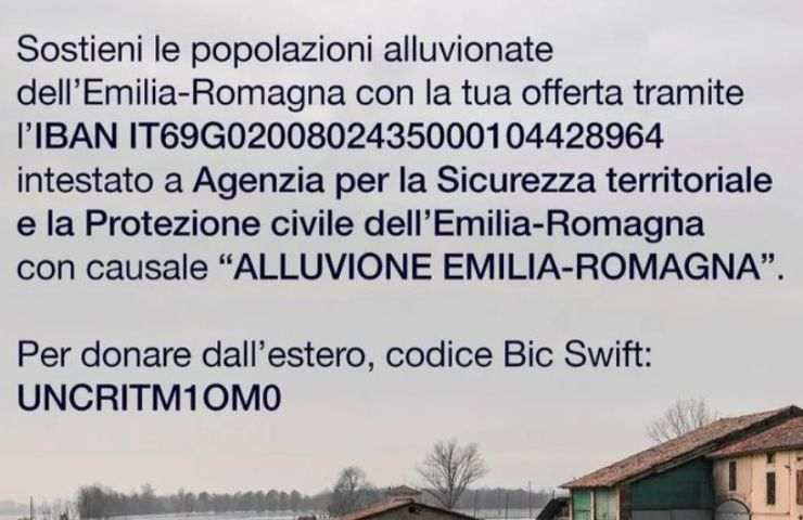 Antonella Clerici Emilia Romagna raccolta fondi