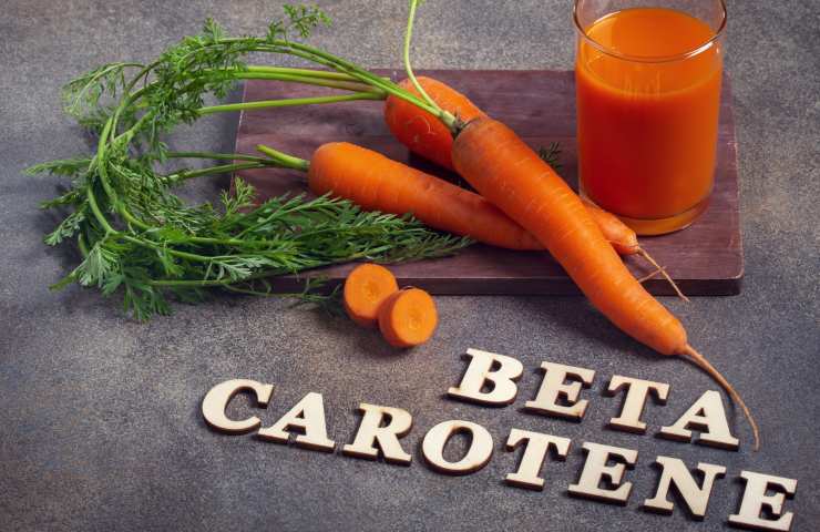 beta carotene carote