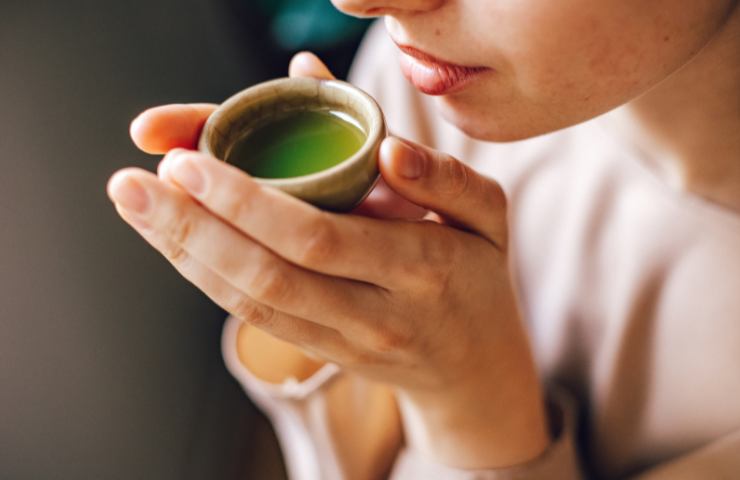 bere tè verde