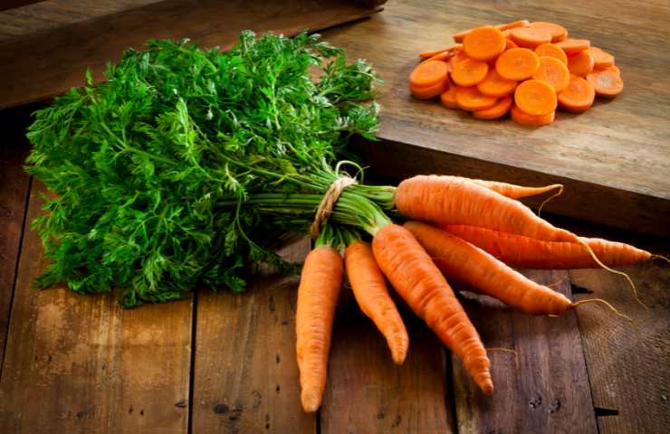 le carote sono drenanti