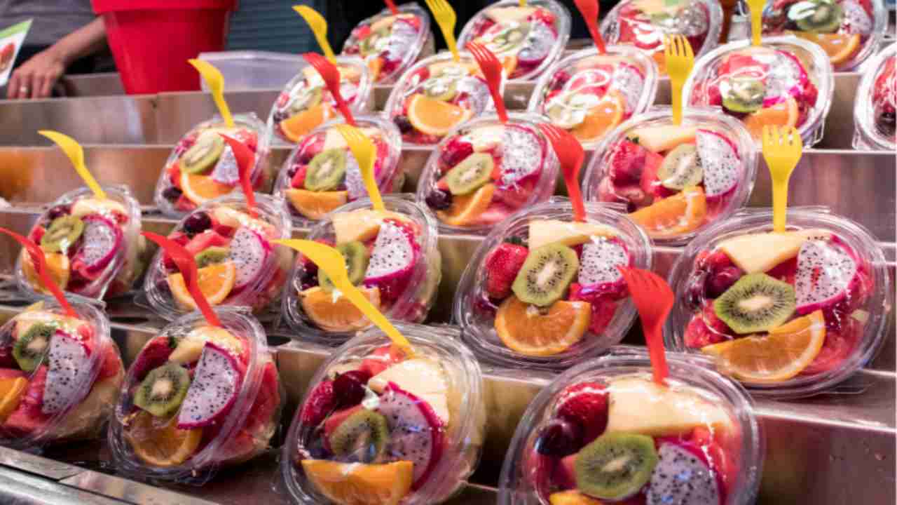 frutta tagliata supermercato
