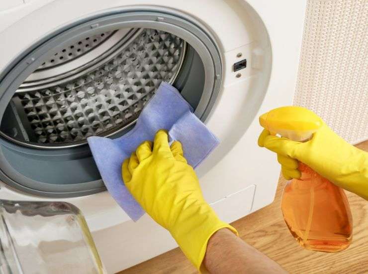 pulizia lavatrice semplice