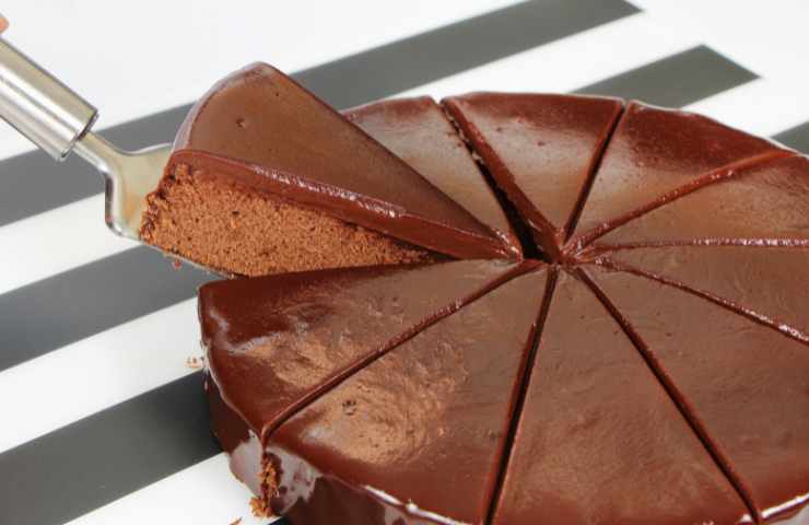 variante torta al cioccolato