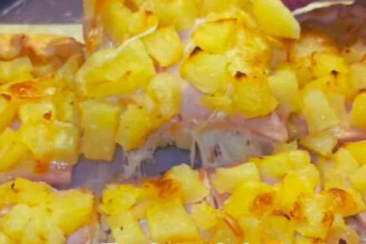 Torta salata con patate