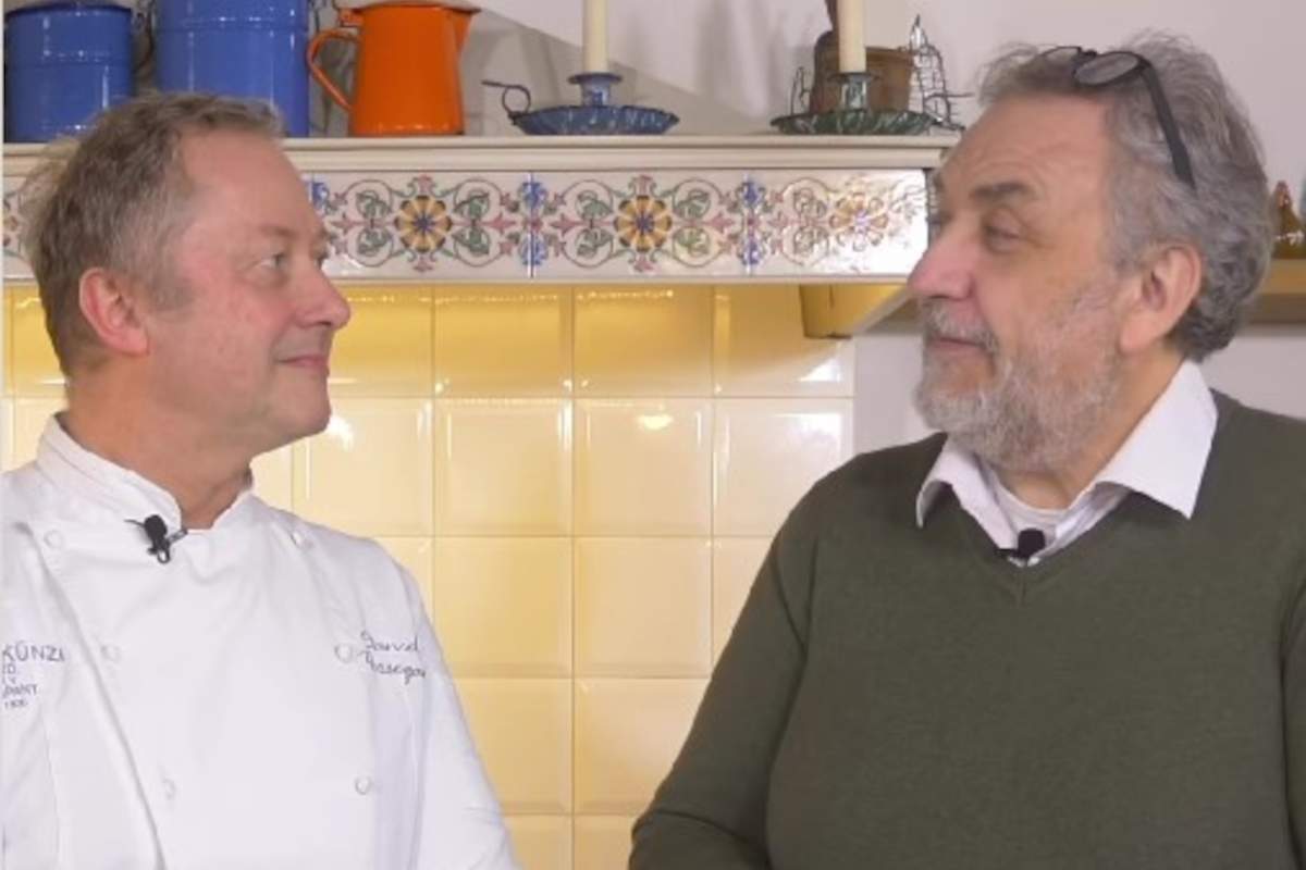Chef Daniele Persegani e Pierre Ley