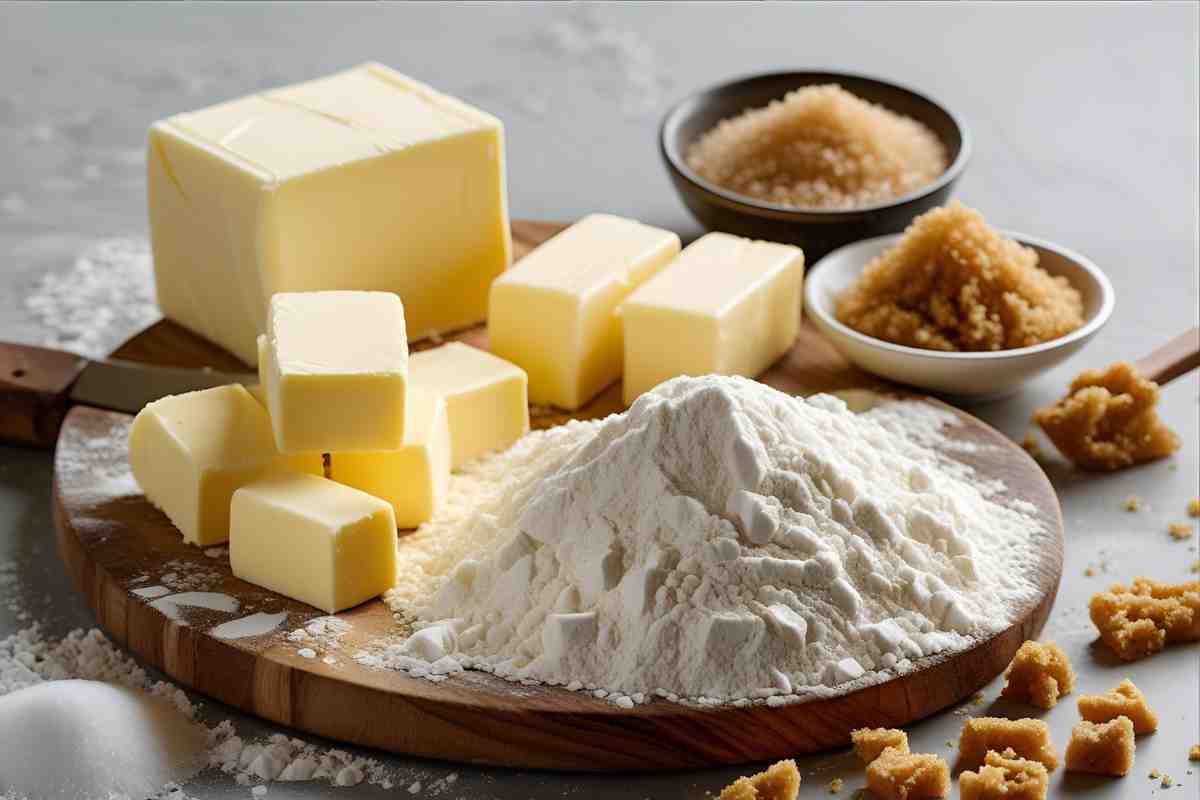 ingredienti per preparare il crumble