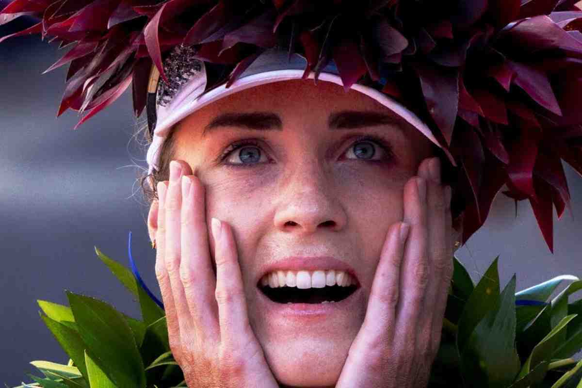 Lucy Charles‑Barclay emozionata per la vittoria agli Ironman 2023