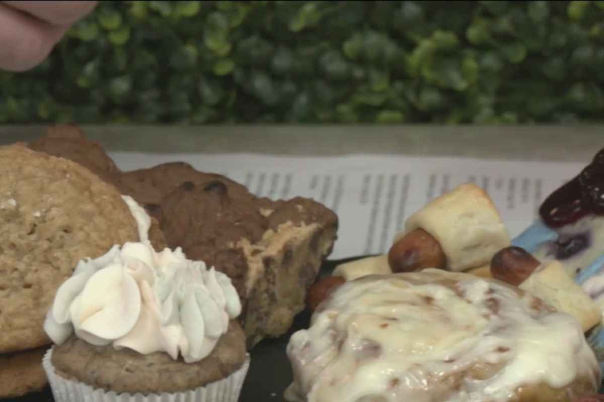 Alcuni dei prodotti realizzati nella panetteria gluten free