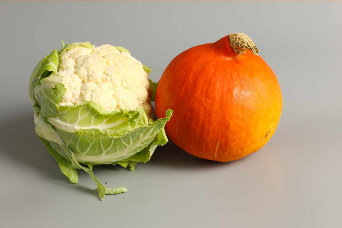 cavolfiore e zucca