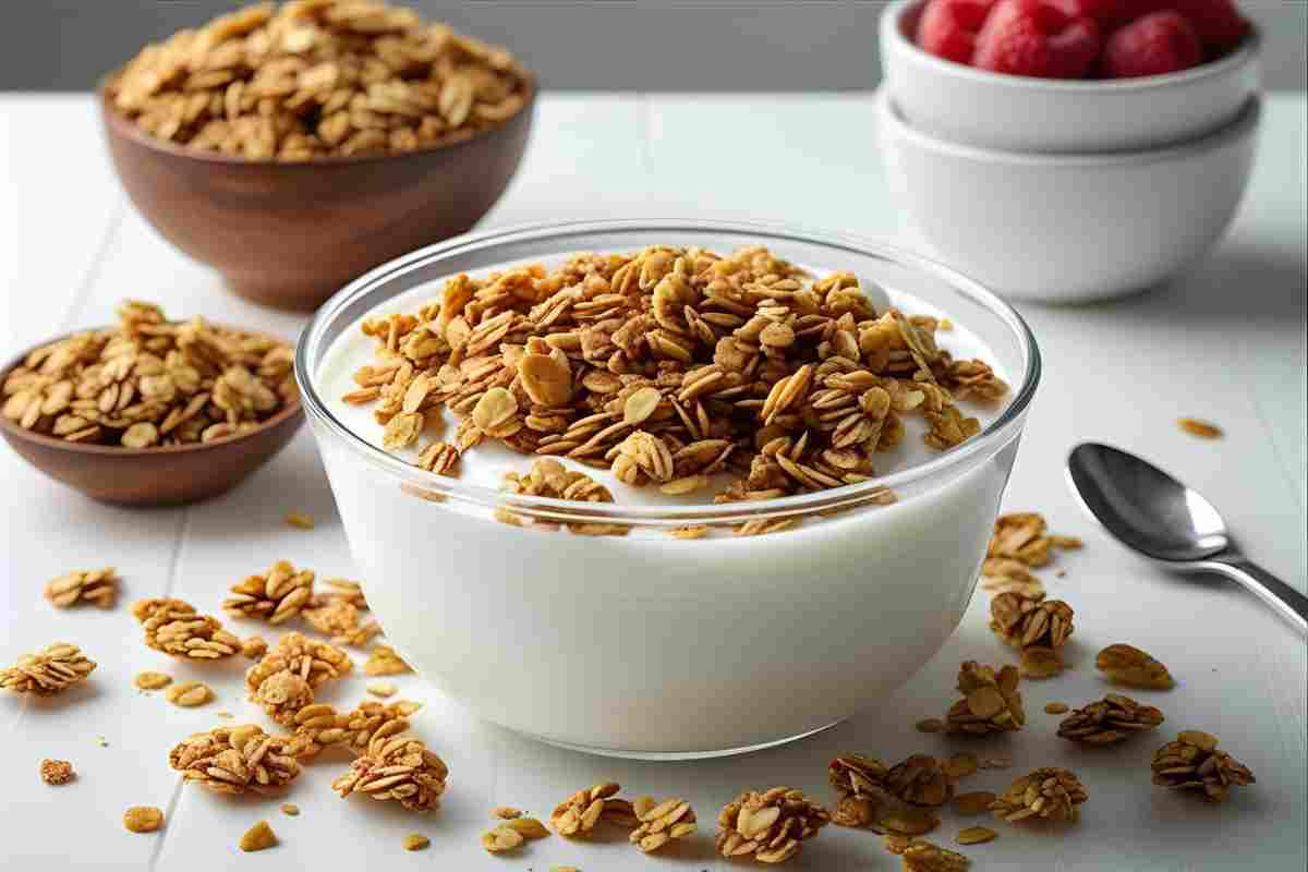 yogurt greco con una granola speciale_ le mille varianti rigorosamente senza glutine