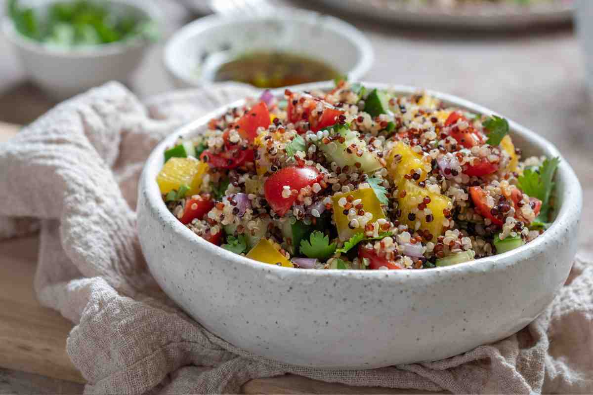 Tabulé di quinoa